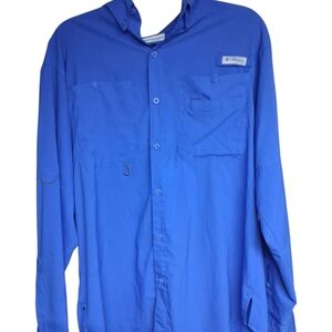 Columbia Royal Blue PFG Shirt